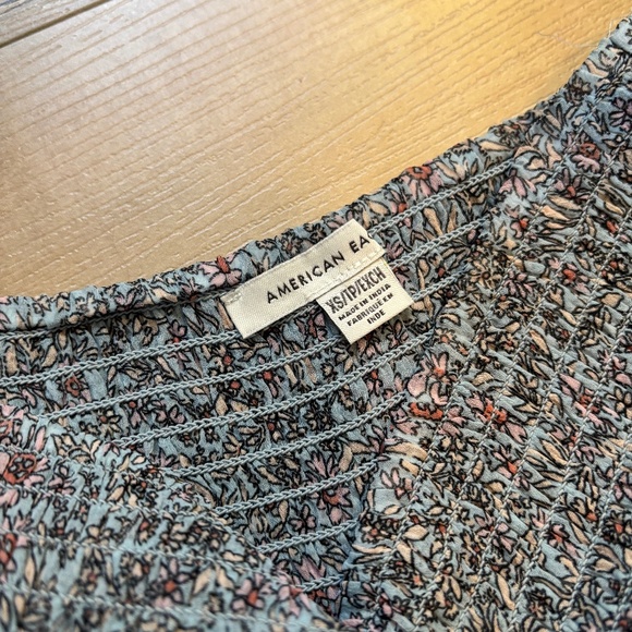 NWOT AEO Paisley and Floral Midi Skirt - Picture 3 of 4